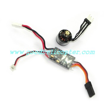 wltoys-v930 power star X2 helicopter parts brushless main motor + ESC - Click Image to Close